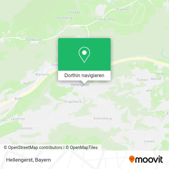 Hellengerst Karte