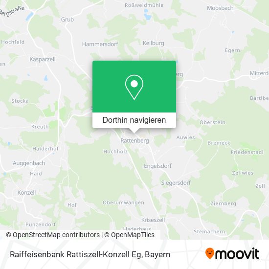 Raiffeisenbank Rattiszell-Konzell Eg Karte