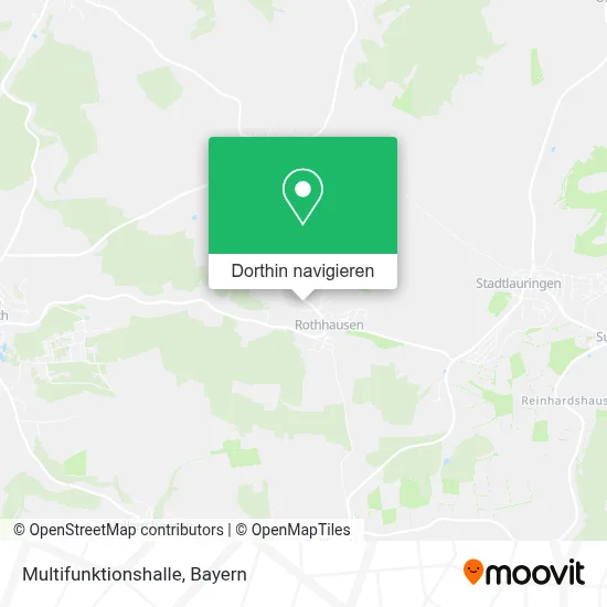 Multifunktionshalle Karte