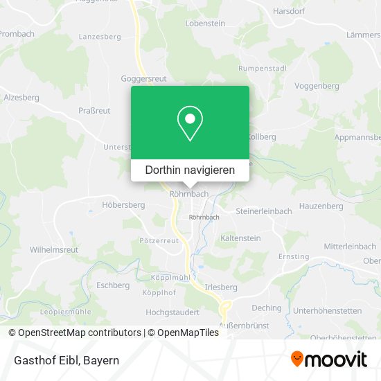 Gasthof Eibl Karte