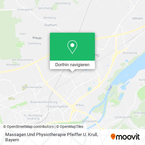 Massagen Und Physiotherapie Pfeiffer U. Krull Karte