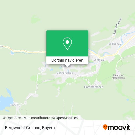 Bergwacht Grainau Karte