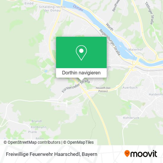 Freiwillige Feuerwehr Haarschedl Karte
