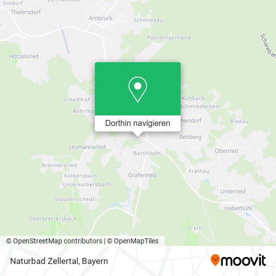 Naturbad Zellertal Karte