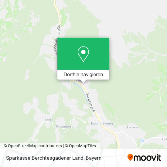 Sparkasse Berchtesgadener Land Karte