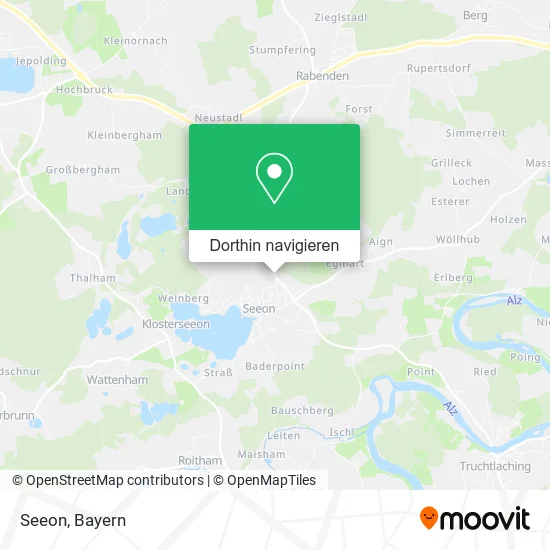 Seeon Karte