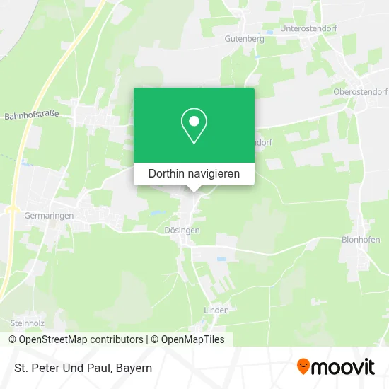 St. Peter Und Paul Karte