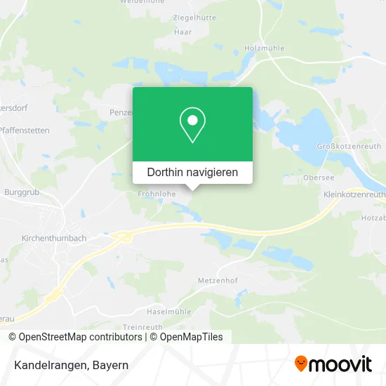 Kandelrangen Karte