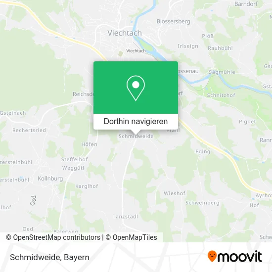 Schmidweide Karte