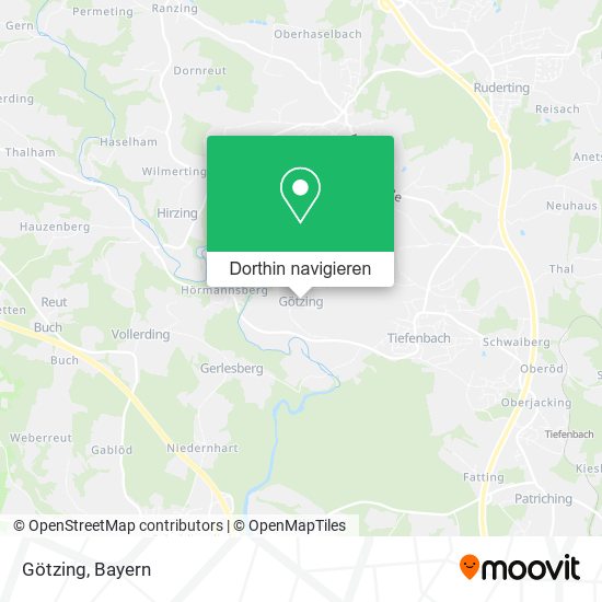 Götzing Karte