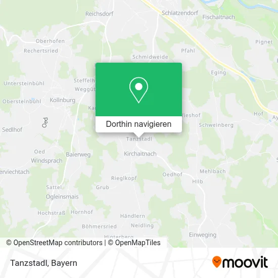 Tanzstadl Karte