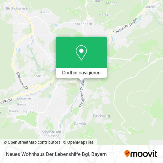 Neues Wohnhaus Der Lebenshilfe Bgl Karte