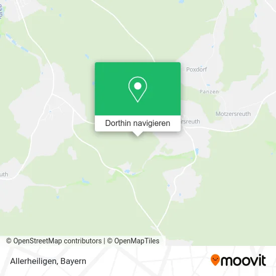 Allerheiligen Karte