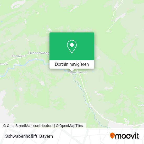 Schwabenhoflift Karte