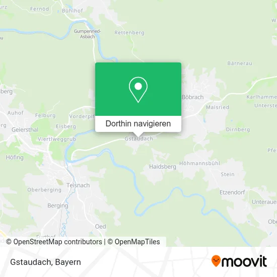 Gstaudach Karte