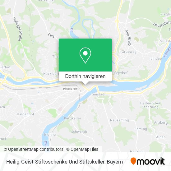 Heilig-Geist-Stiftsschenke Und Stiftskeller Karte