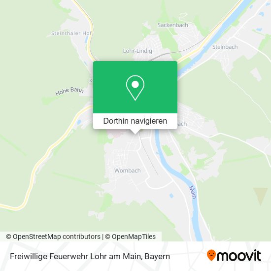 Freiwillige Feuerwehr Lohr am Main Karte