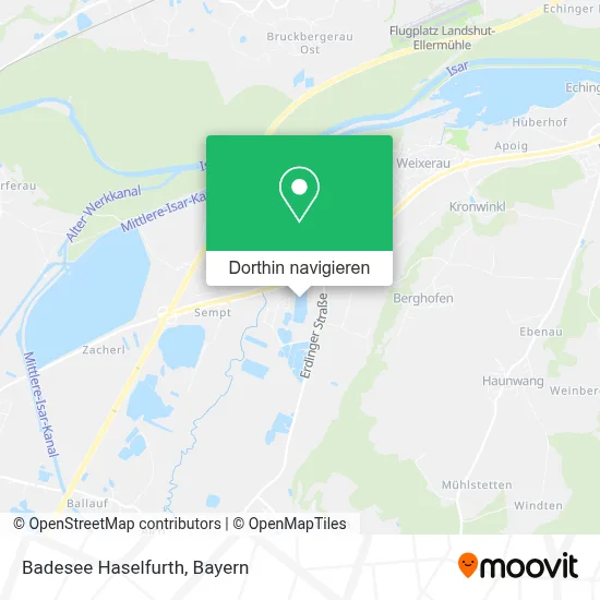 Badesee Haselfurth Karte