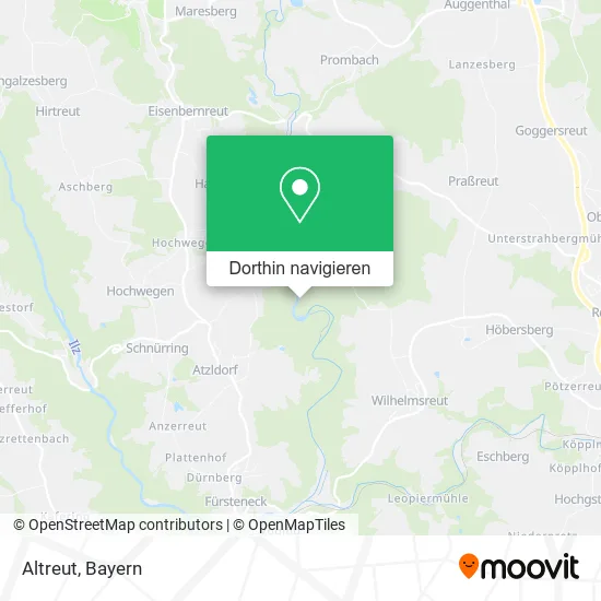 Altreut Karte