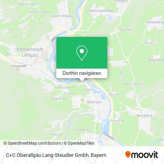 C+C Oberallgäu Lang-Steudler Gmbh Karte