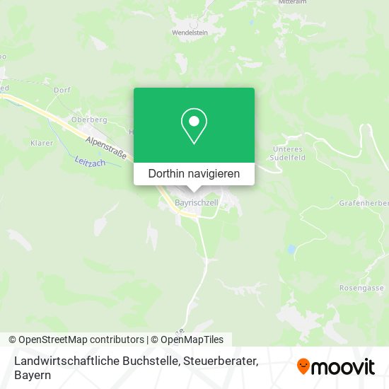 Landwirtschaftliche Buchstelle, Steuerberater Karte
