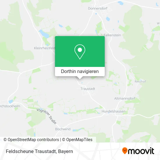 Feldscheune Traustadt Karte