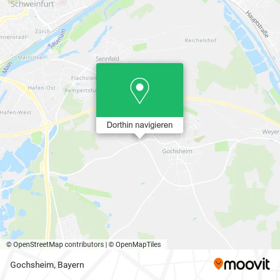Gochsheim Karte