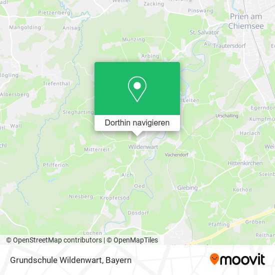 Grundschule Wildenwart Karte