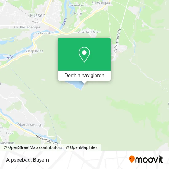 Alpseebad Karte