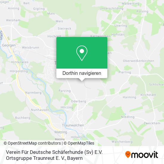 Verein Für Deutsche Schäferhunde (Sv) E.V. Ortsgruppe Traunreut E. V. Karte
