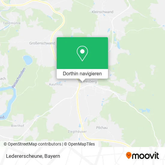 Ledererscheune Karte