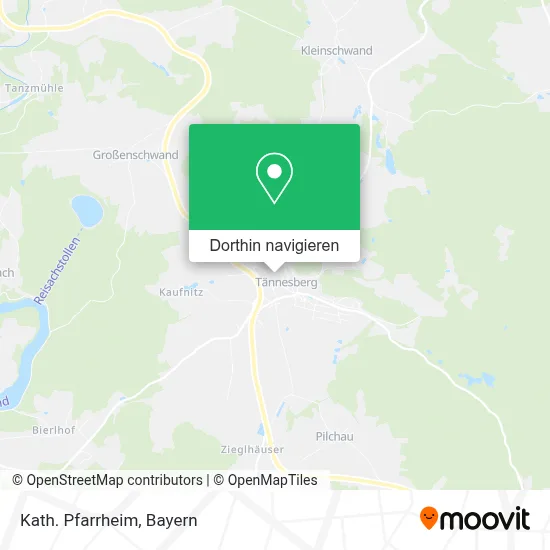 Kath. Pfarrheim Karte