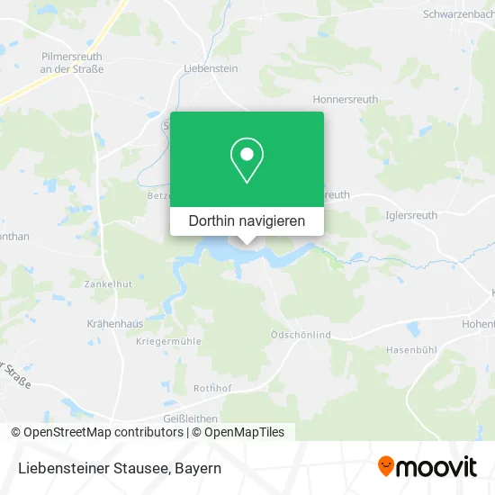 Liebensteiner Stausee Karte