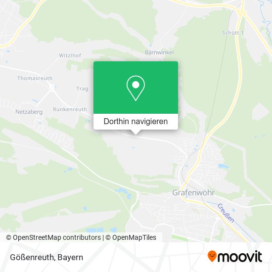 Gößenreuth Karte