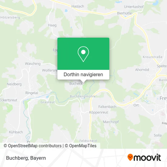 Buchberg Karte
