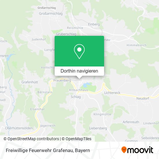 Freiwillige Feuerwehr Grafenau Karte