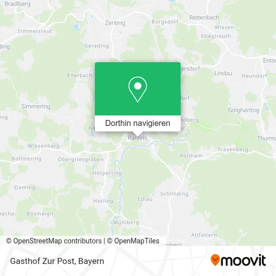 Gasthof Zur Post Karte