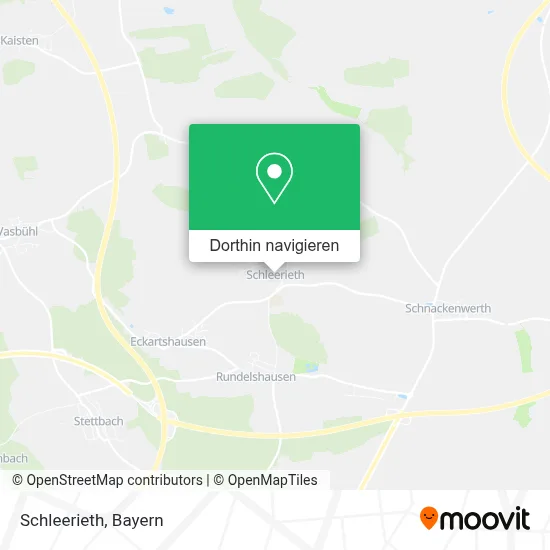 Schleerieth Karte