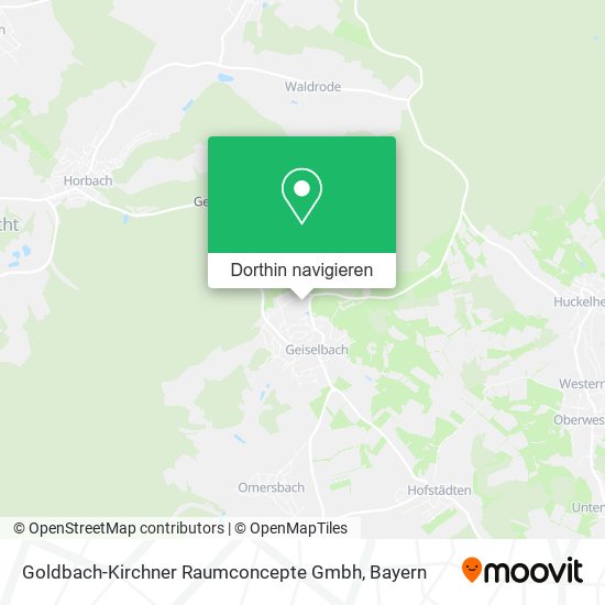 Goldbach-Kirchner Raumconcepte Gmbh Karte