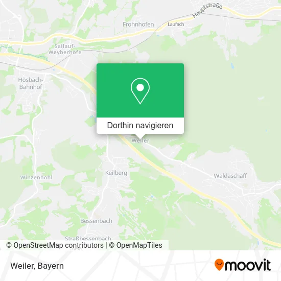 Weiler Karte
