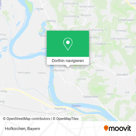 Hofkirchen Karte