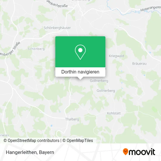 Hangerleithen Karte