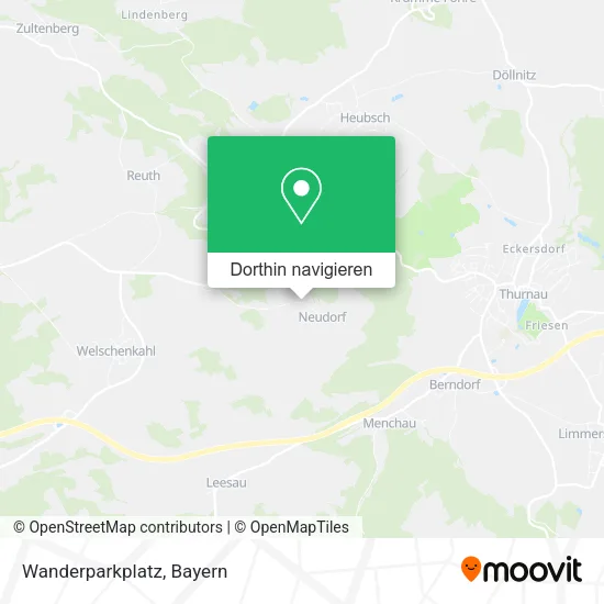 Wanderparkplatz Karte