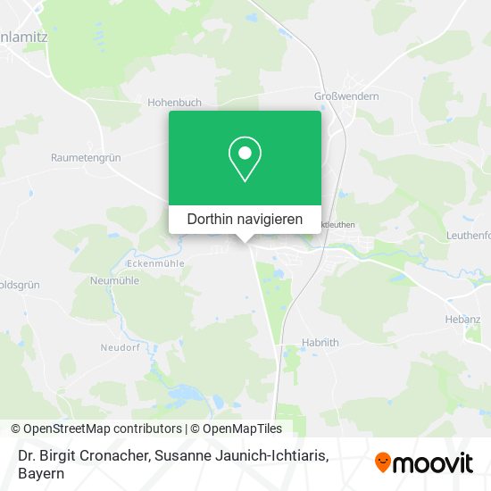 Dr. Birgit Cronacher, Susanne Jaunich-Ichtiaris Karte