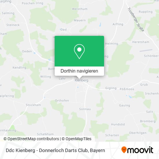 Ddc Kienberg - Donnerloch Darts Club Karte