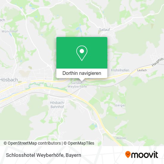 Schlosshotel Weyberhöfe Karte
