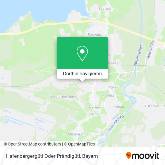 Hafenbergergütl Oder Prändlgütl Karte