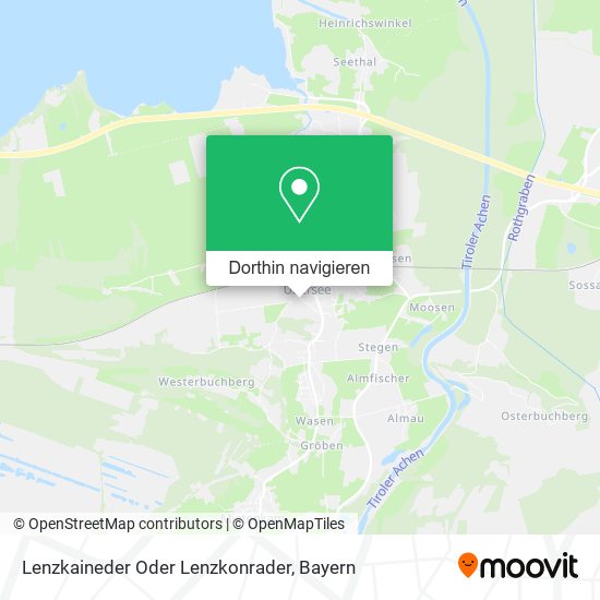 Lenzkaineder Oder Lenzkonrader Karte