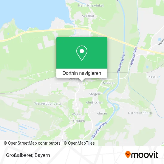 Großalberer Karte
