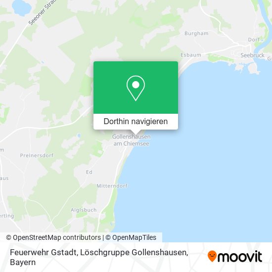 Feuerwehr Gstadt, Löschgruppe Gollenshausen Karte